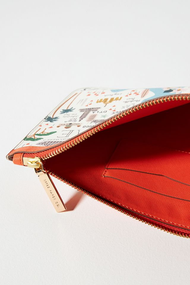 【国内発送】Anthropologie★Rifle Paper Co. ポーチ２個セット Rifle Paper Co. Bon Voyage Clutch | Anthropologie