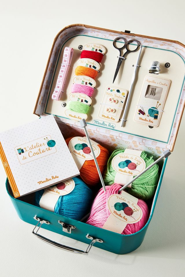 Sewing and Knitting Starter Kit Moulin Roty - Crafts for Kids