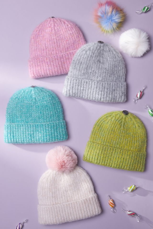 Kids Pick-A-Pom Beanie Base #7