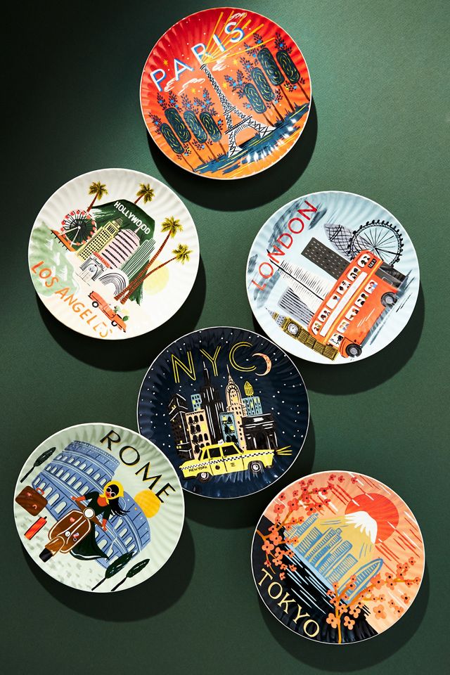Rifle Paper Co. for Anthropologie Travel Plate #2