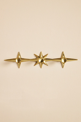 Arthur Hook Rack - Gold