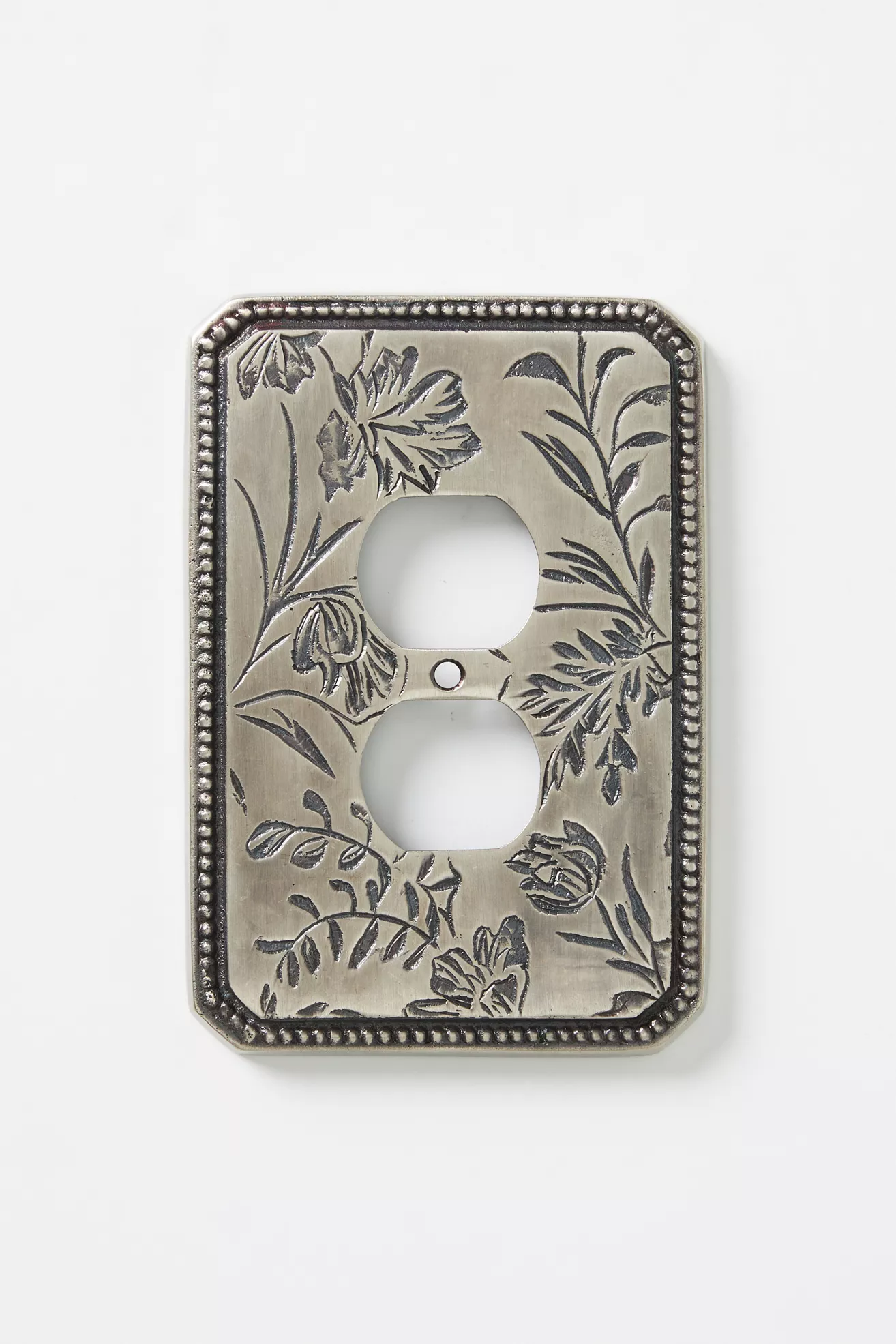 Joan Etched Floral Metal Switch Plate - thumbnail 7