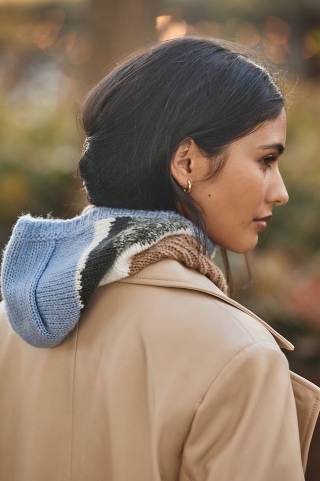 Laura Dalgaard Landscape Knit Hood | Anthropologie display picture 1