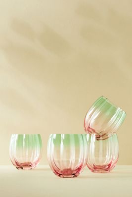 Morro Stemless Wine Glasses, Set of 4