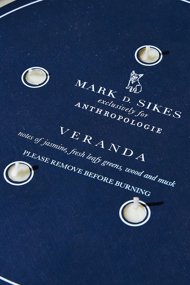 Mark D. Sikes Ceramic Candle #1
