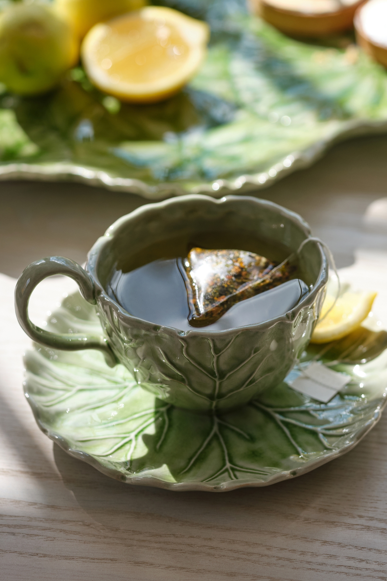 Lilypad Teacup and Saucer Set