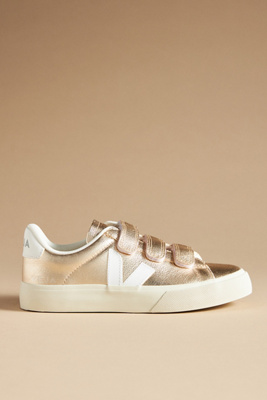 Veja Chromefree Recife Sneakers In Gold