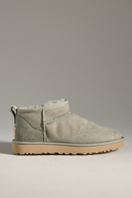 Ugg Classic Ultra Mini Boots In Gray