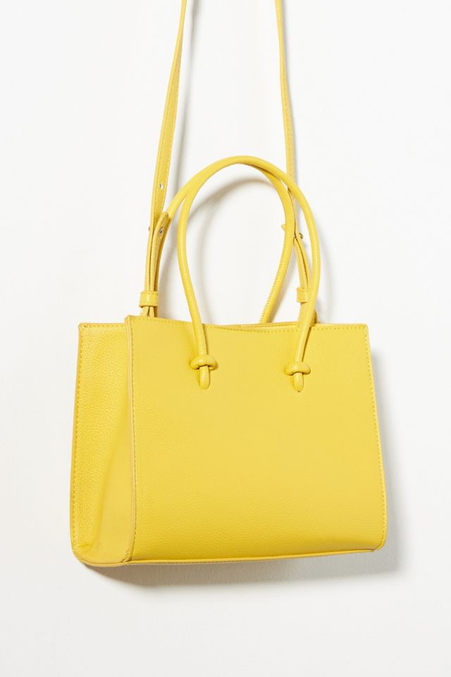 Anthropologie Yellow Tote Bags