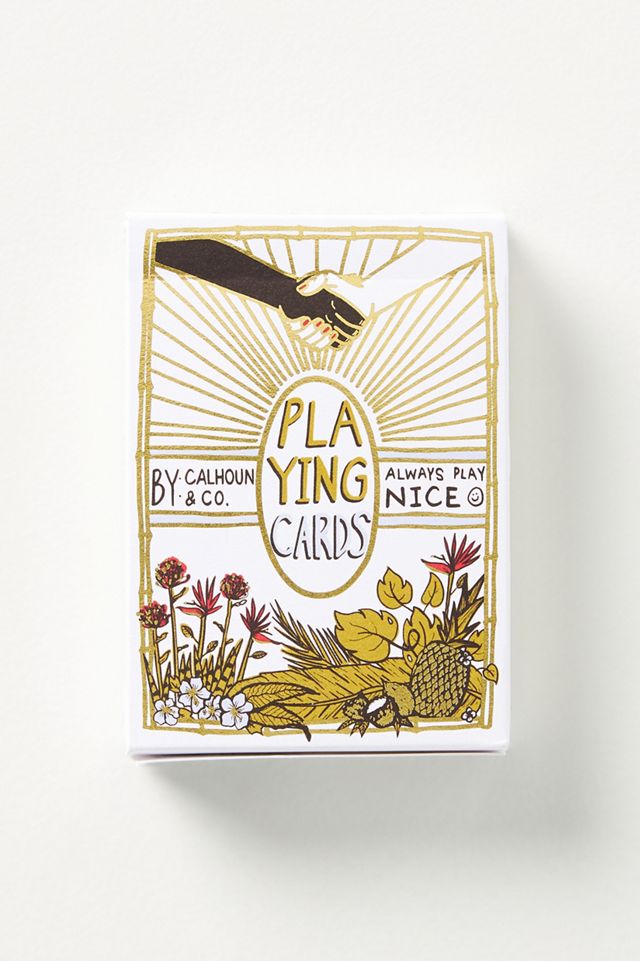 Calhoun & Co. for Anthropologie Playing Cards #1