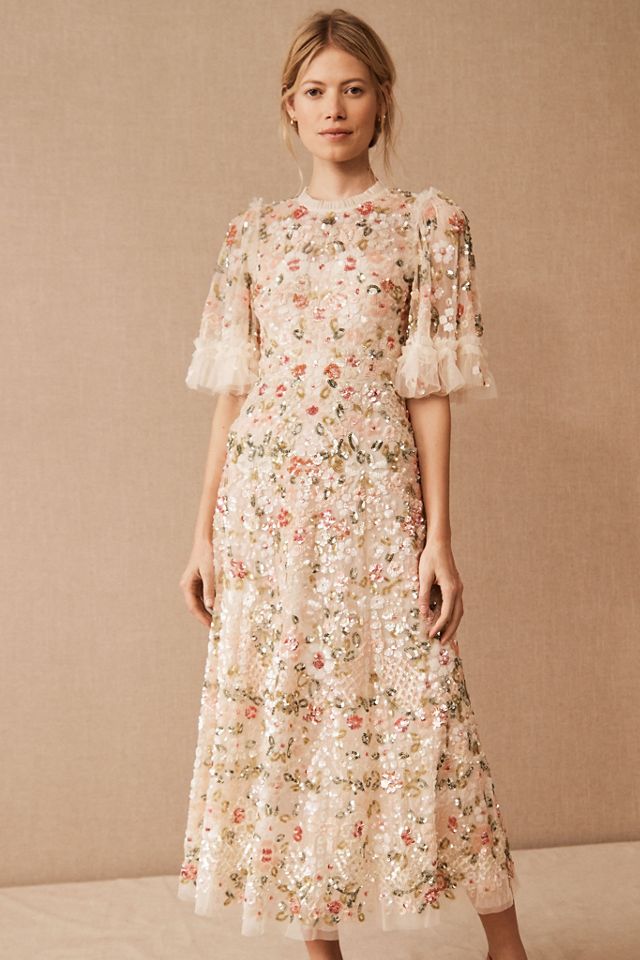 Needle & Thread Enchanted Meadow Ballerina Dress | Anthropologie