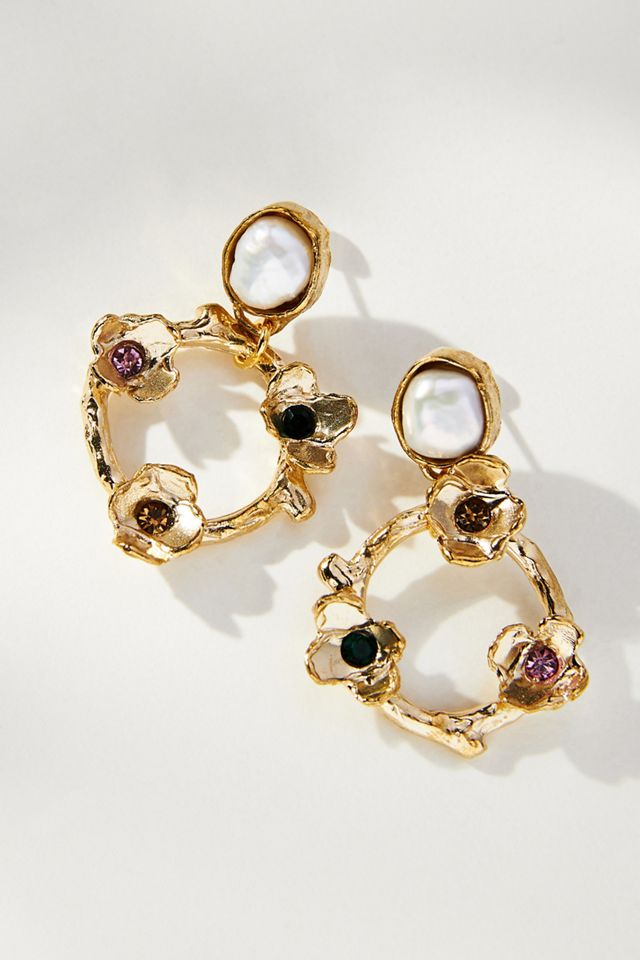 Anita Berisha Carmine Drop Earrings