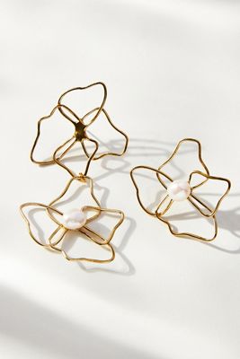 Anita Berisha Blooming Drop Earrings
