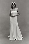 Jenny by Jenny Yoo Willow Strapless Floral-Detail Convertible Sheath Wedding Gown #11