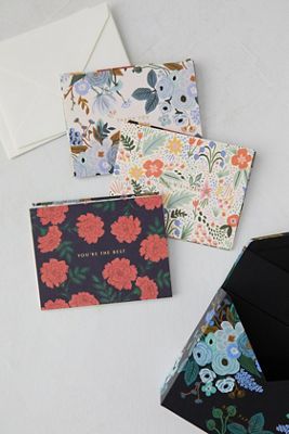 Garden Party Assorted Greeting Cards, Set of 15