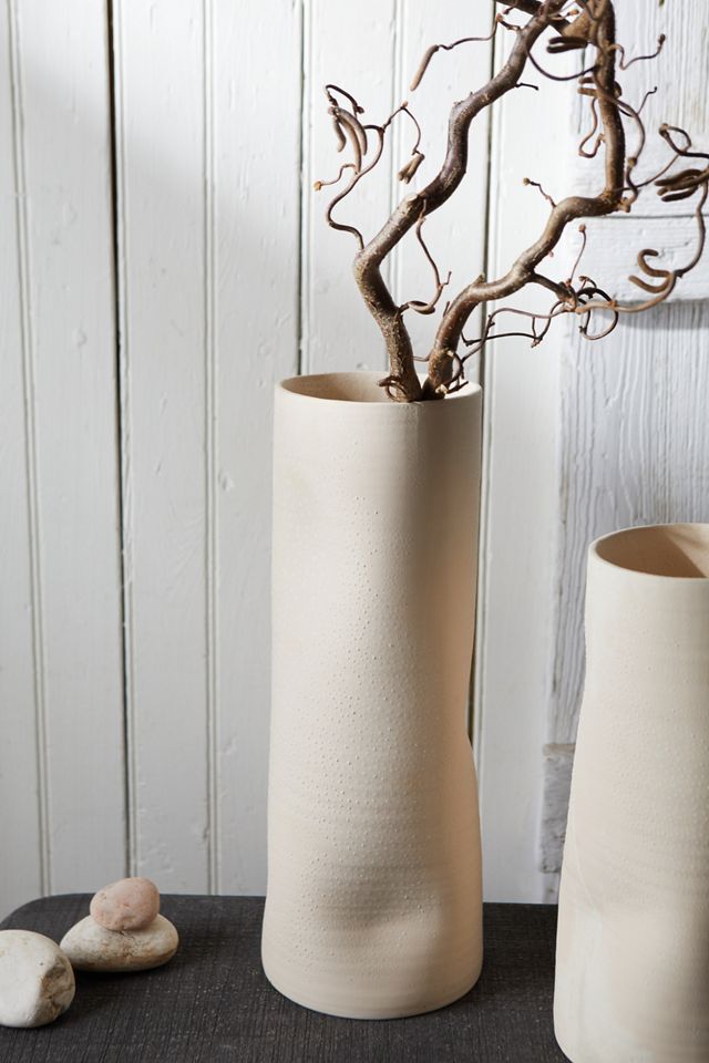 Dimpled Sculptural Ceramic Vase #3
