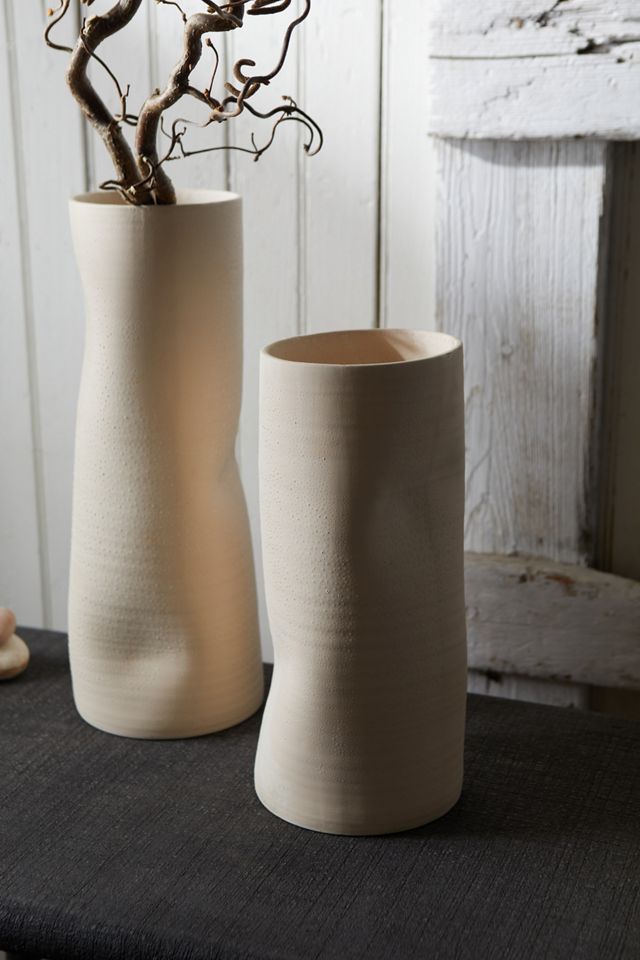 Dimpled Sculptural Ceramic Vase #4