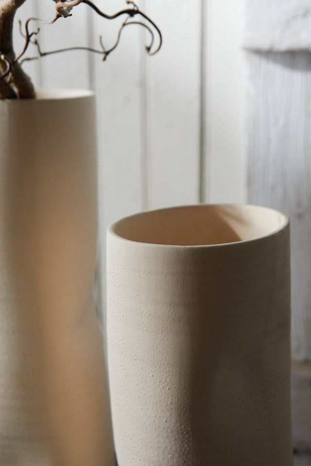 Dimpled Sculptural Ceramic Vase #5