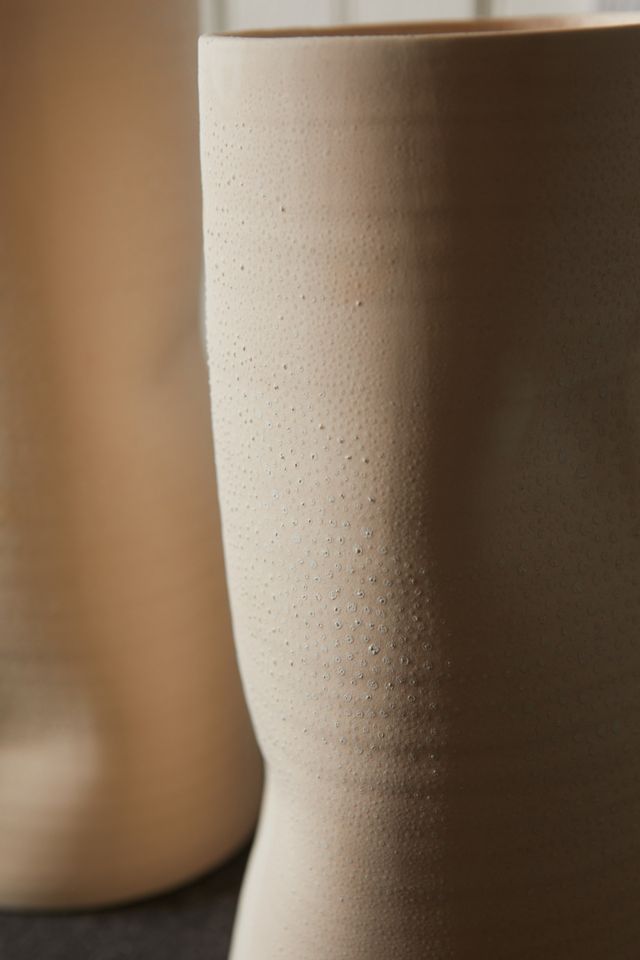 Dimpled Sculptural Ceramic Vase #6