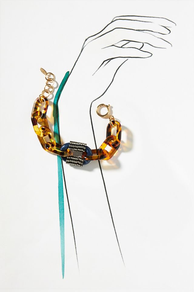 Resin Link Bracelet #3