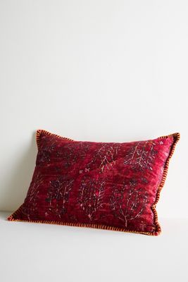 Velvet Minerva Pillow