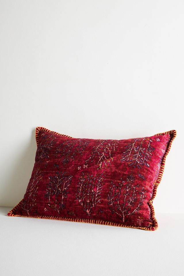 Anthropologie 2025 velvet pillow