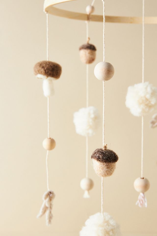 Lamm Handmade Mushroom Mobile #1