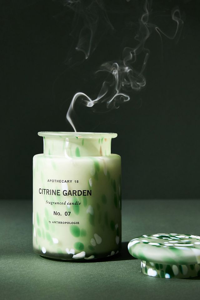 anthropologie tobacco candle Apothecary 18 Jar Candle