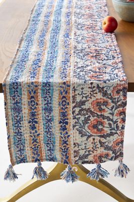 Upcycled Heritage Table Runner