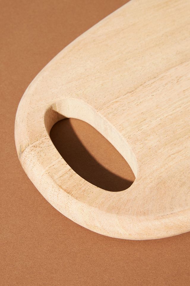 Oval Wood Serving Board #1