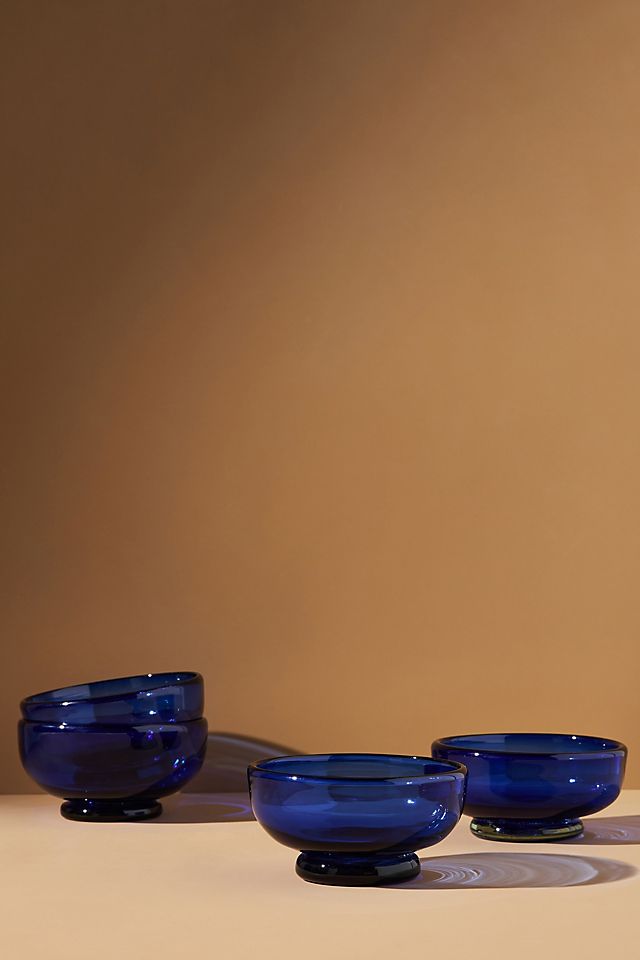 Set of 4 Parvati Glass Bowls