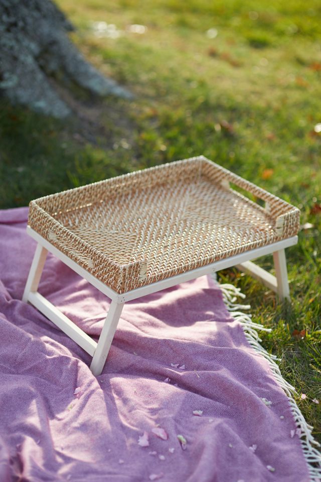 Rattan Folding Tray #3