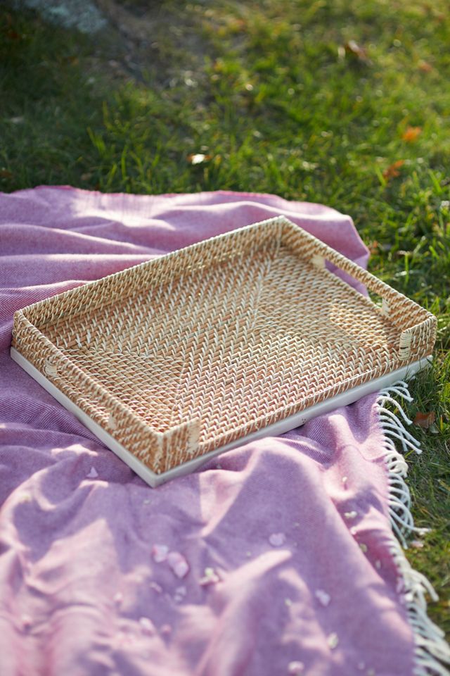 Rattan Folding Tray #4
