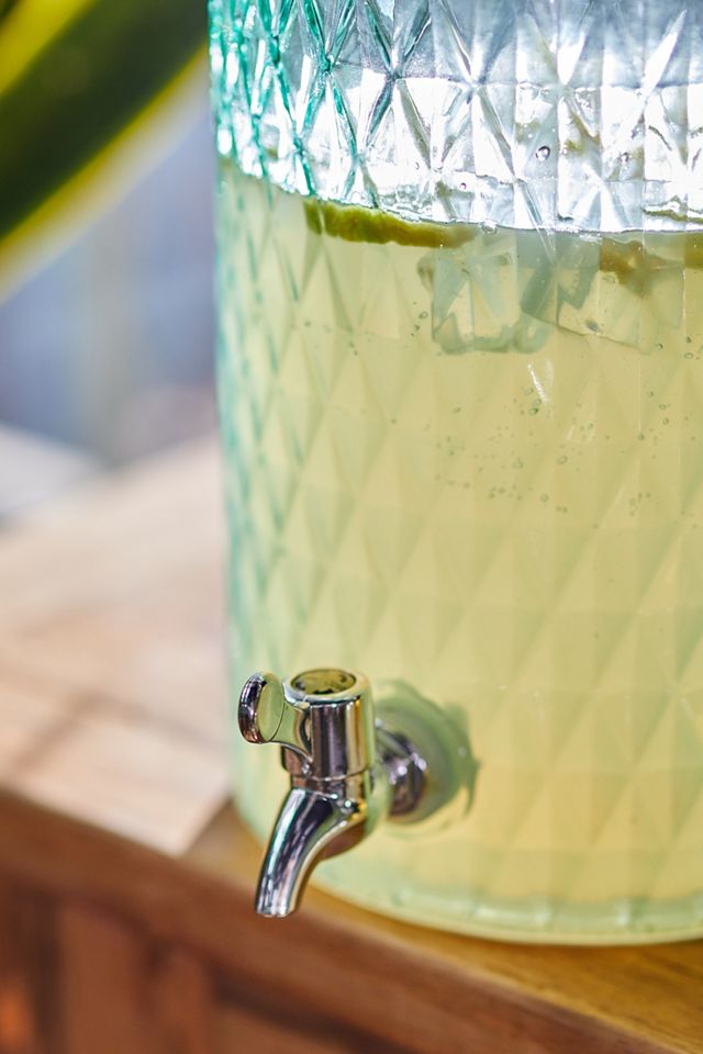 Diamond Glass Beverage Dispenser #2