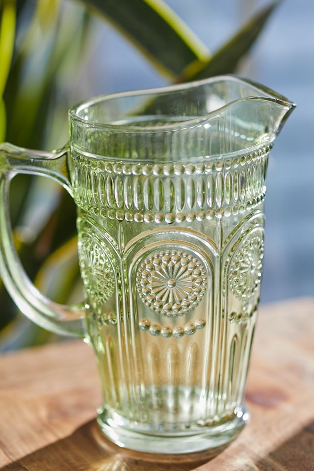 Colorful Glass Pitcher #1