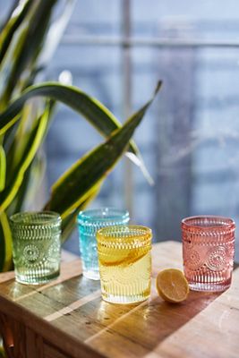 Colorful Glass Tumbler