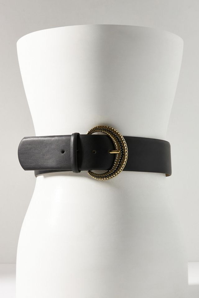 Linea Pelle Buckled Belt | Anthropologie display picture 3