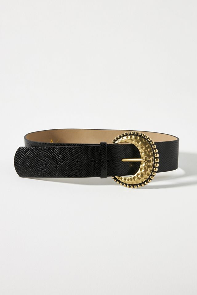 Gold Buckle Belt | Anthropologie