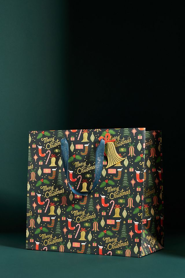 Rifle Paper Co. Deck The Halls Holiday Gift Bag #2