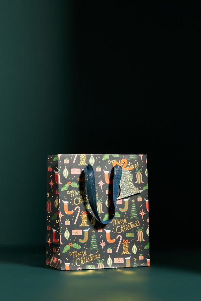 Rifle Paper Co. Deck The Halls Holiday Gift Bag #1