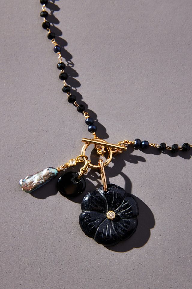 Floral Pendant Necklace #2
