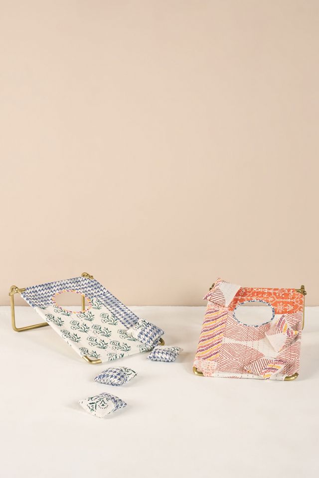 Quilted Cornhole Game | AnthroHome