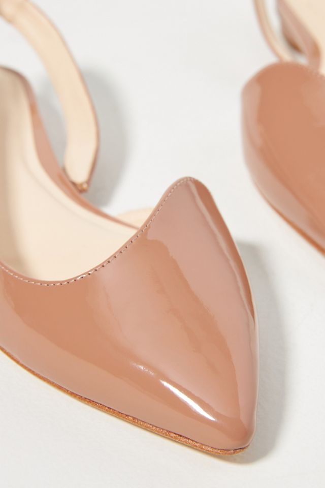 Guilhermina Pointed-Toe Slingback Flats #2