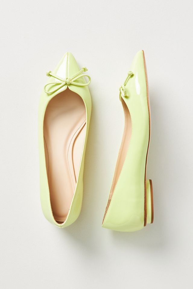Pointed-Toe Ballet Flats #1