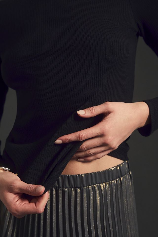 Maeve Ribbed Turtleneck #3