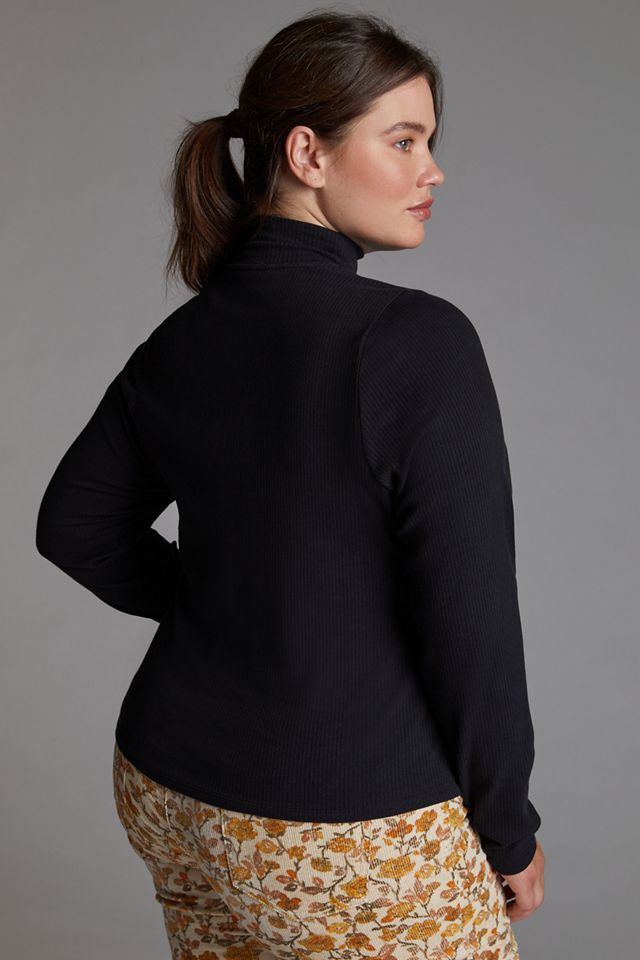 Maeve Ribbed Turtleneck #6