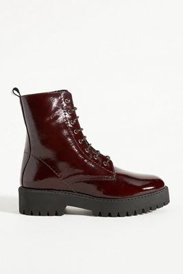Maeve Patent Leather Boots