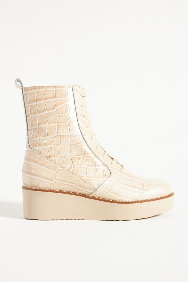 Lace-Up Platform Boots | Anthropologie