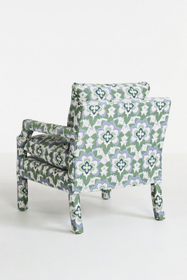Astrea Jacquard-Woven Delaney Chair - Thumbnail 3