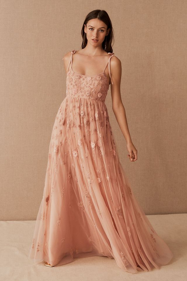 Anthropologie store pink dress